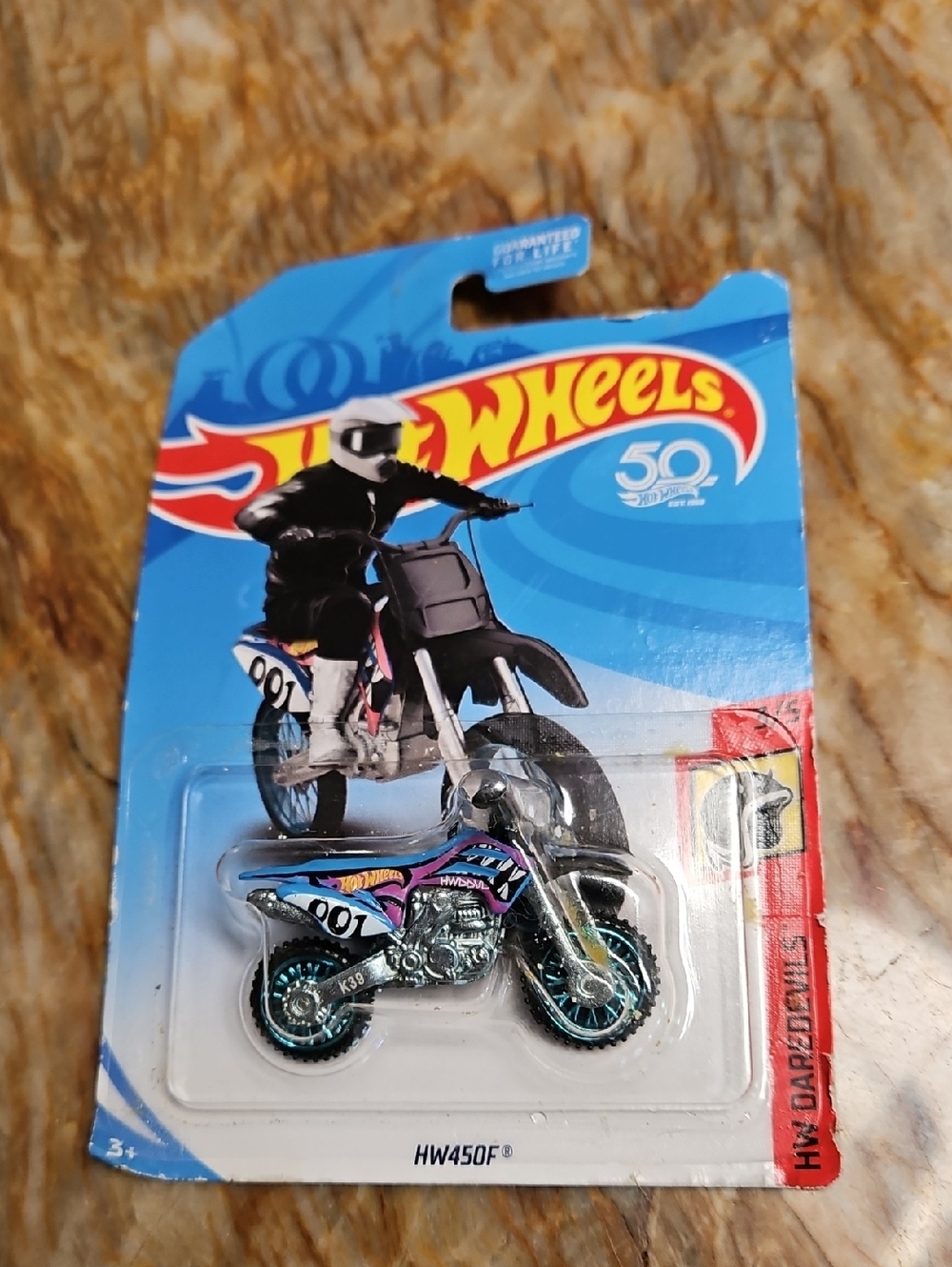 Kids' Blue Dirt Bike Toy - HW450F
